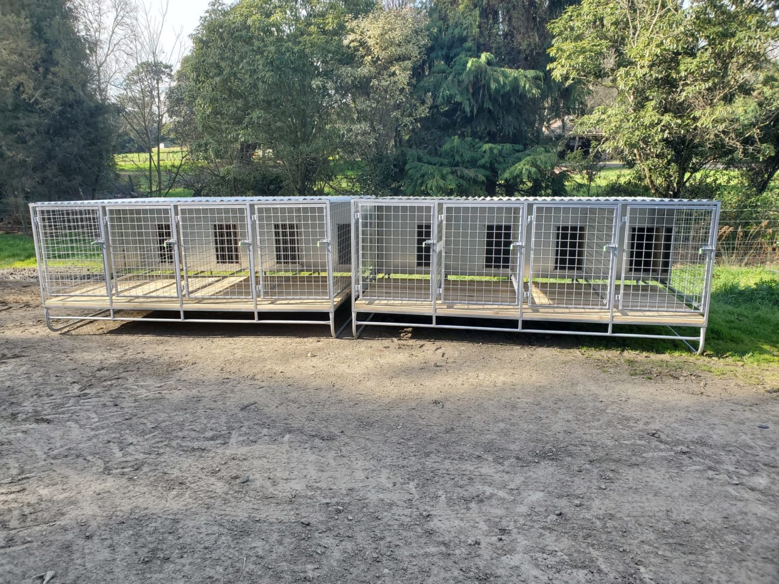 Insulated Dog Kennel and Runs Taylor Made Gates